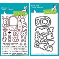 Lawn Fawn Eggstra Amazing Easter Stamp+Die Bundle