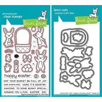 Lawn Fawn Eggstra Amazing Easter Stamp+Die Bundle