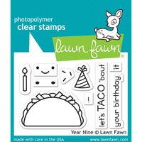 Lawn Fawn Stamps Year Nine LF1901