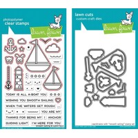 Lawn Fawn Smooth Sailing Stamp+Die Bundle