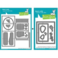 Lawn Fawn Cuts Centre Picture Window Card + Add-On Die Bundle