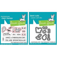 Lawn Fawn Tiny Halloween Stamp+Die Bundle