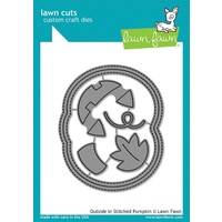 Lawn Fawn Cuts Outside In Stitched Pumpkin LF2057