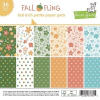 Lawn Fawn Petite Paper Pack 6x6 Fall Fling LF2075