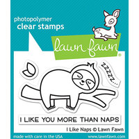 Lawn Fawn Stamp Set I Like Naps LF2163