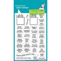 Lawn Fawn Stamps Love Poems LF2167