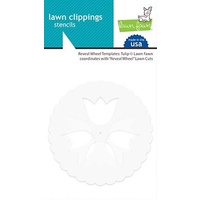 Lawn Fawn Stencils Reveal Wheel: Circle Sentiments LF2227