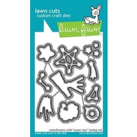 Lawn Fawn Cuts Super Star Dies LF2242