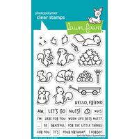Lawn Fawn Stamps Let'S Go Nuts LF2407