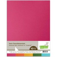Lawn Fawn Textured Dot Cardstock - Tropical LF2495