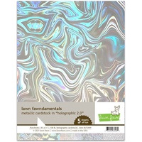 Lawn Fawn Metallic Cardstock - Holographic 2.0 LF2499