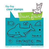 Lawn Fawn Stamp Set Duh-Nuh Flip-Flop LF2597