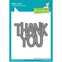 Lawn Fawn Dies Giant Thank You LF2692
