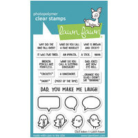 Lawn Fawn Stamps Dad Jokes LF2863
