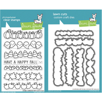 Lawn Fawn Simply Celebrate Fall Stamp+Die Bundle