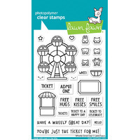 Lawn Fawn - Stamps - Wheely Great Day - LF3071