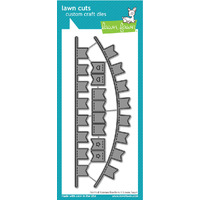 Lawn Fawn - Lawn Cuts - Fishtail Banner Borders Dies - LF3099