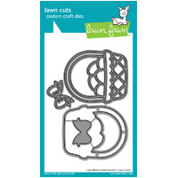 Lawn Fawn - Lawn Cuts - Eggcellent Easter Basket Dies - LF3101