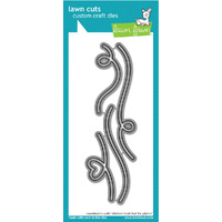 Lawn Fawn - Lawn Cuts - Stitched Trails Hot Foil Plates Coordinating Dies - LF3144