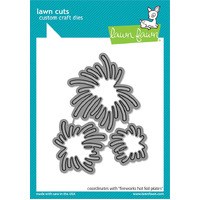 Lawn Fawn - Lawn Cuts - Fireworks Hot Foil Plates Coordinating Dies - LF3146