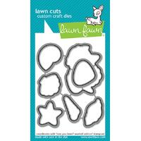 Lawn Fawn - Lawn Cuts - How You Bean? Seashell Add-on Dies - LF3170