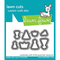 Lawn Fawn - Lawn Cuts - All The Party Hats Dies - LF3173