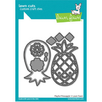 Lawn Fawn - Lawn Cuts - Playful Pineapple Dies - LF3173