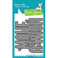 Lawn Fawn - Lawn Cuts - Giant Make A Wish Die - LF3173