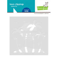 Lawn Fawn - Lawn Clippings - Beach Sunset Stencils - LF3189