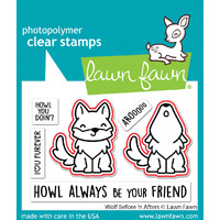 Lawn Fawn - Wolf Before ‘n Afters Stamp and Die Bundle