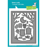 Lawn Fawn - Lawn Cuts - Spooky Forest Backdrop - LF3261