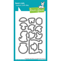 Lawn Fawn - Lawn Cuts - Little Snow Globe: Dog - LF3271