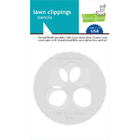 Lawn Fawn - Lawn Clippings - Reveal Wheel Templates: Little Snow Globe: Bear - LF3277