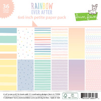 Lawn Fawn - Paper - Rainbow Ever After - Petite Paper Pack - LF3330