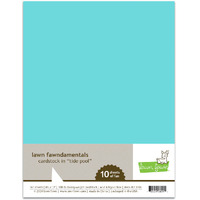 Lawn Fawn Cardstock - Tide Pool -  LF3338