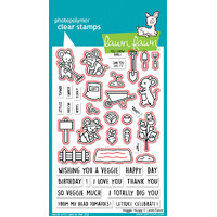 Lawn Fawn - Veggie Happy - Stamp and Die Bundle