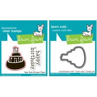 Lawn Fawn Year One Stamp+Die Bundle