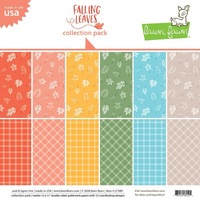 Lawn Fawn - Paper - Falling Leaves - Collection Pack - LF3481