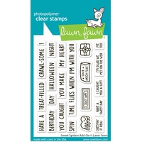 Lawn Fawn - Stamps - Sweet Spiders Add-On - LF3494
