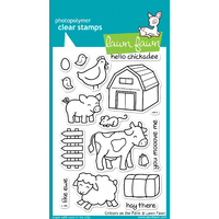 Lawn Fawn Stamps Critters on the Farm LF355 