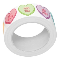 Lawn Fawn Washi Tape- Conversation Hearts - LF3577