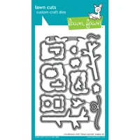 Lawn Fawn - Lawn Cuts - I Heart Pandas - LF3597