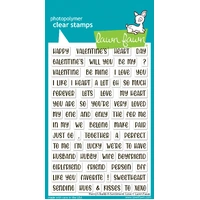 Lawn Fawn - Stamps - Henry’s Build a Sentiment: Love - LF3605