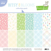 Lawn Fawn - Paper - Bitsy Blooms - Collection Pack - LF3651