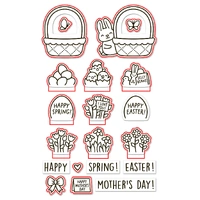 Lawn Fawn - Spring Basket - Stamp and Die Bundle