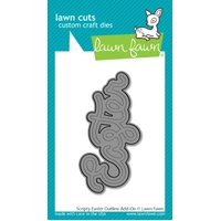 Lawn Fawn - Lawn Cuts - Scripty Easter Outline Add-On Dies - LF3690
