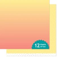 Lawn Fawn - Paper - Gleeful Gradients - Sunrise Skies - LF3757