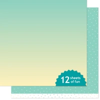Lawn Fawn - Paper - Gleeful Gradients - Daybreak Skies - LF3758