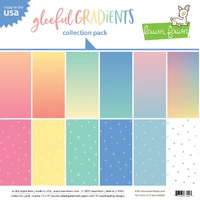 Lawn Fawn - Paper - Gleeful Gradients - Collection Pack - LF3763