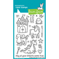Lawn Fawn Stamps Critters Ever After LF382 